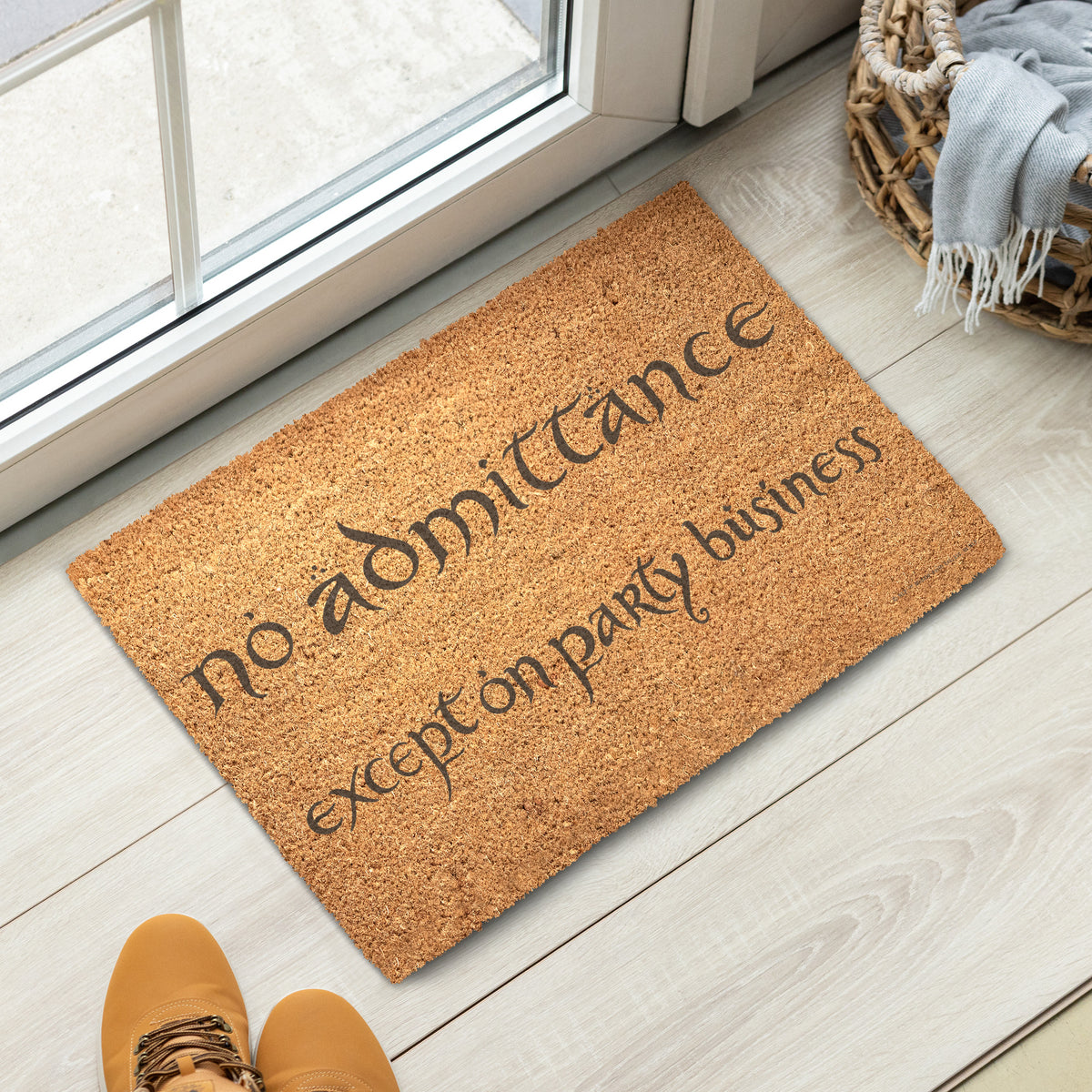The Lord of the Rings™ Doormat No Admittance Except on Party Business