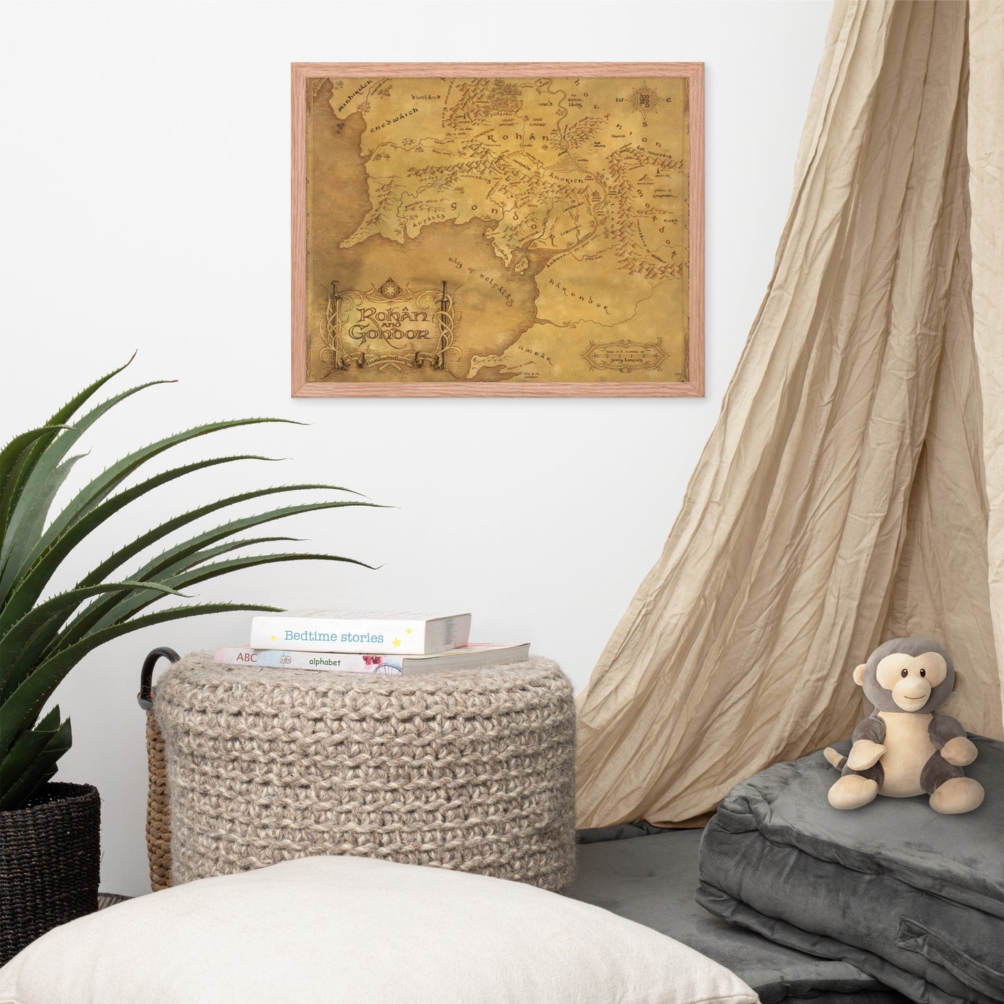 The Lord of the Rings ™ Framed Map, ROHAN ™ & GONDOR ™