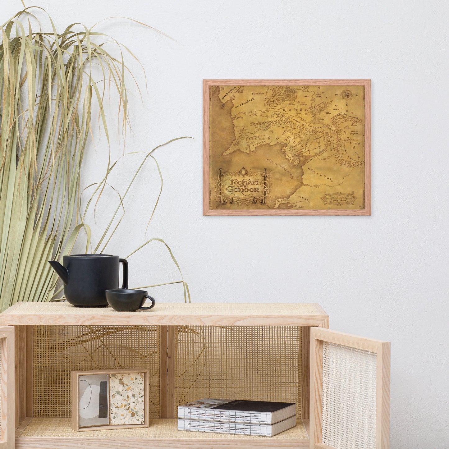 The Lord of the Rings ™ Framed Map, ROHAN ™ & GONDOR ™