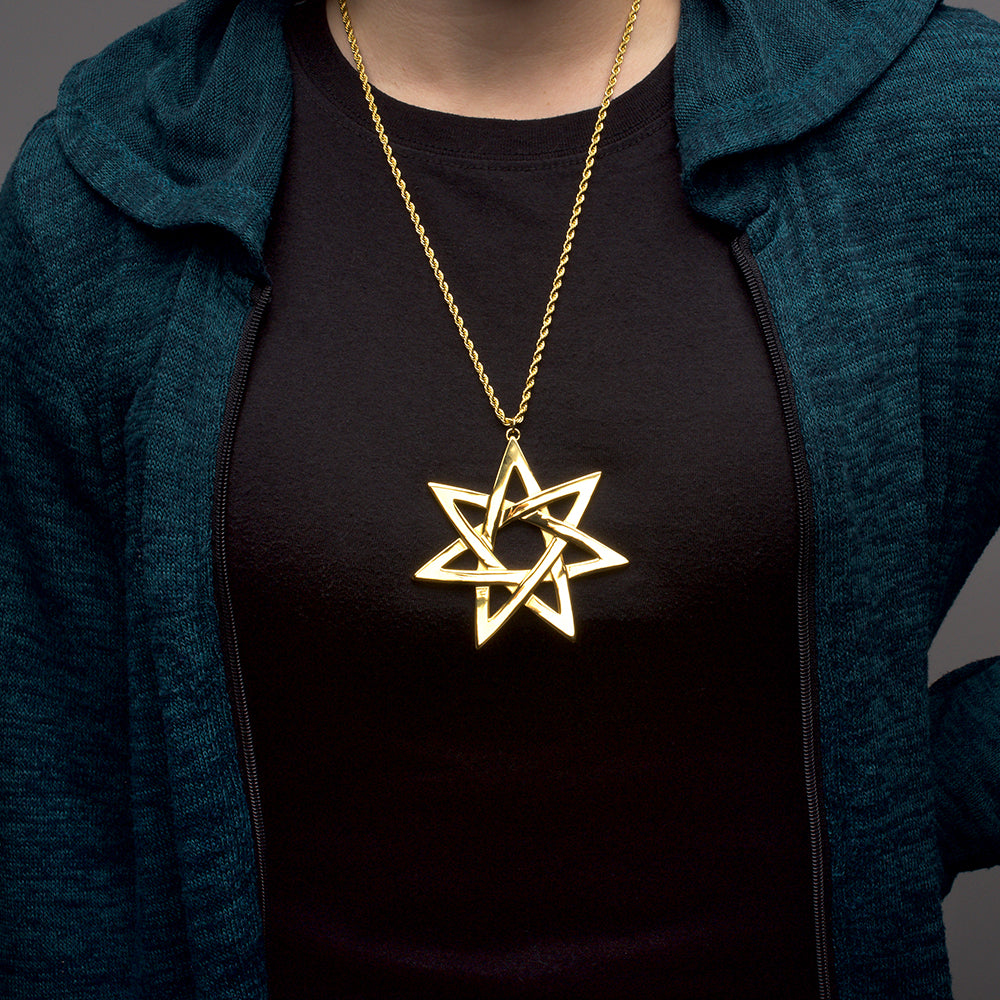 House of the Dragon 7-Pointed Star Necklace Alicent Hightower