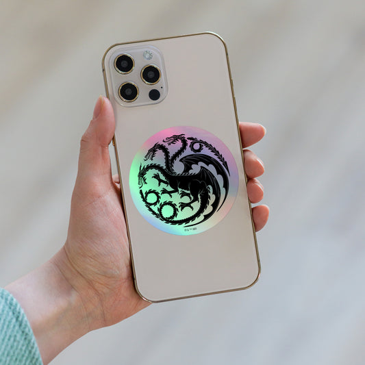 House of the Dragon Holographic Sticker Sigil of House Targaryen