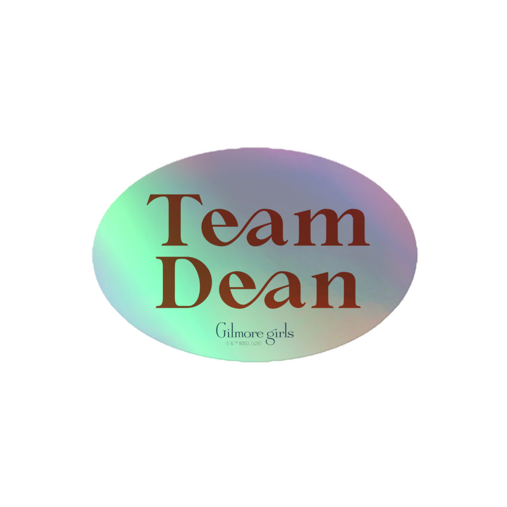 Gilmore Girls Team Dean Holographic Sticker