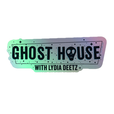 Beetlejuice Beetlejuice Ghost House Holographic Sticker