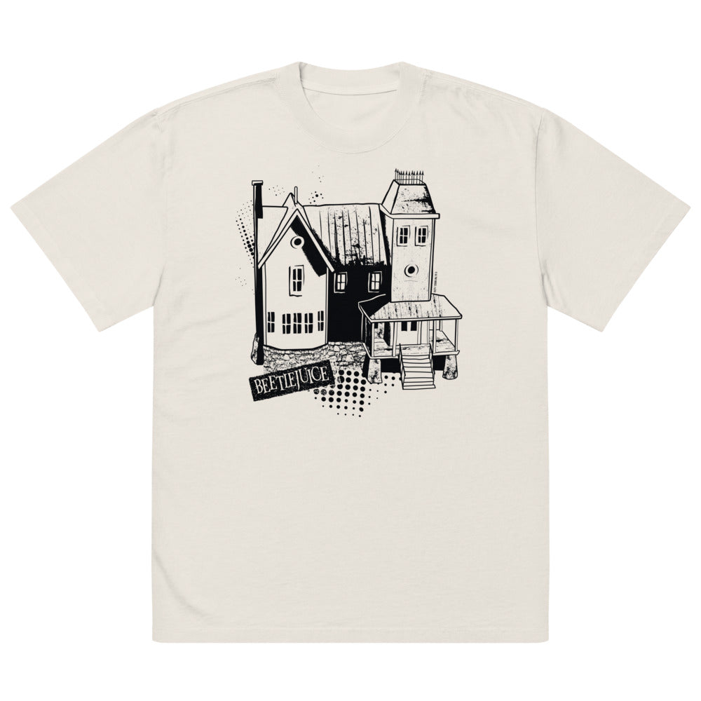 Beetlejuice The Deetz House Oversized Faded T-shirt – Warner Bros. Shop