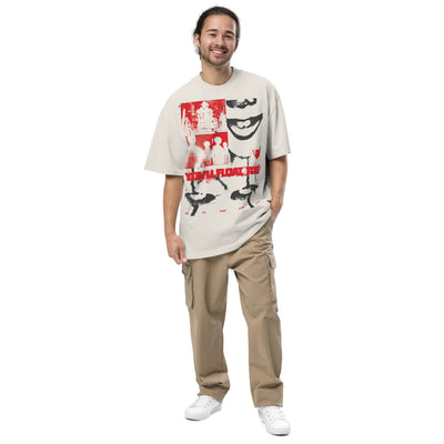 IT Chapter Two You'll Float Too Oversized Faded T-shirt