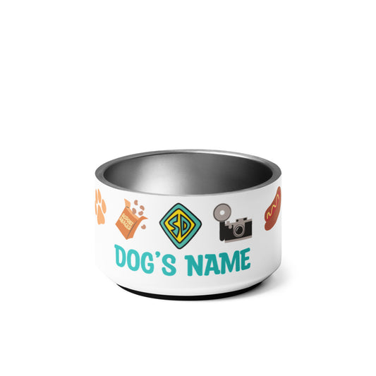 Scooby-Doo! Icons Personalized Pet Bowl
