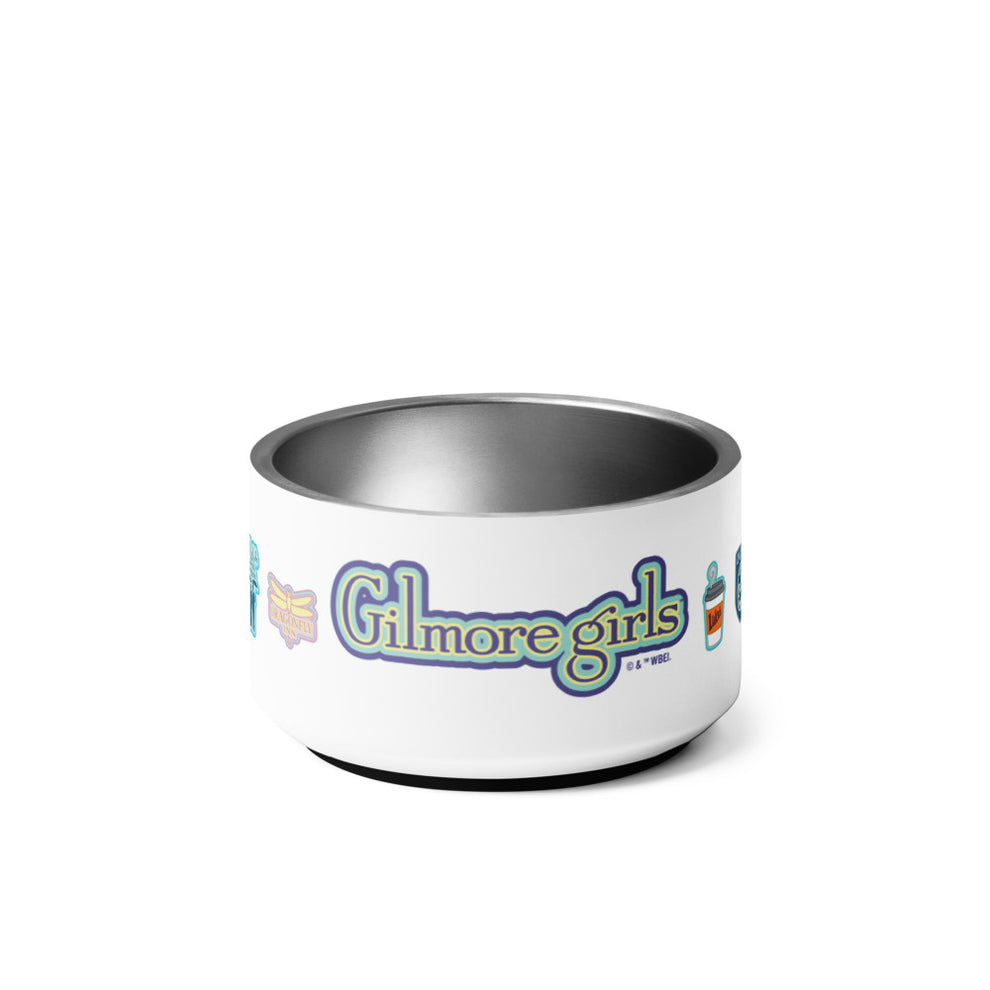 Gilmore Girls Personalized Icons Pet Bowl 18 oz