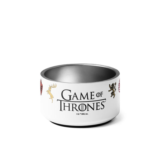 Game of Thrones House Crests Personalized Pet Bowl 18 oz