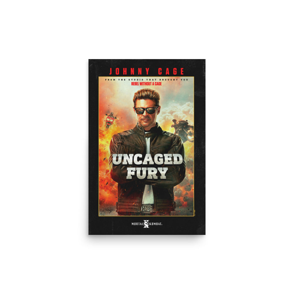 Mortal Kombat II Uncaged Fury Poster