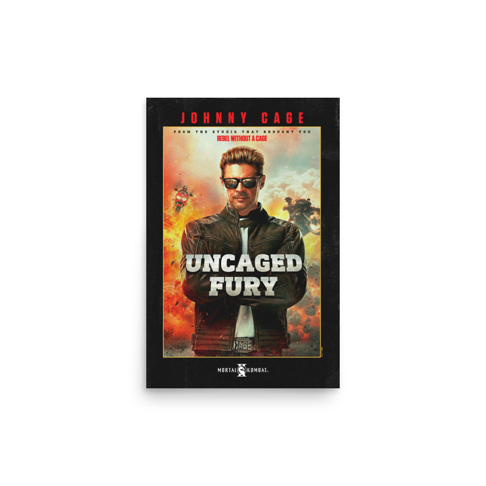 Mortal Kombat II Uncaged Fury Poster