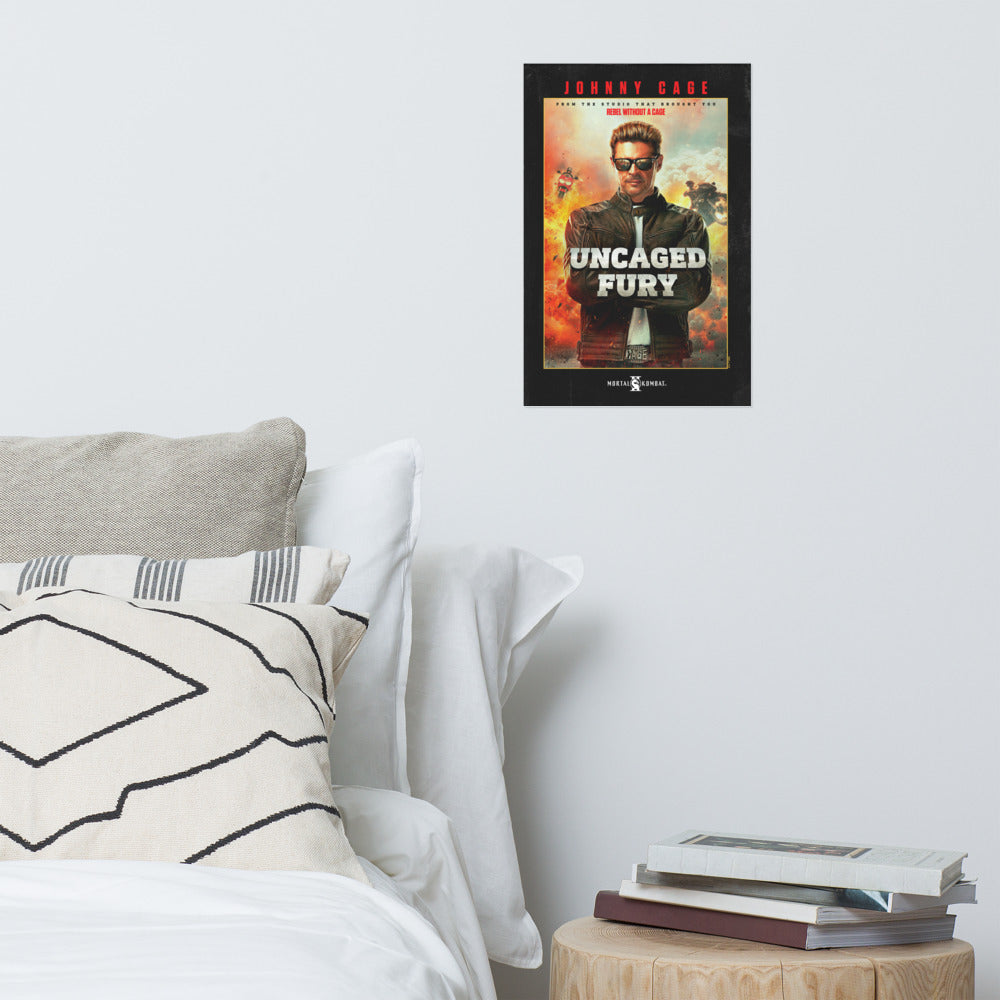 Mortal Kombat II Uncaged Fury Premium Poster