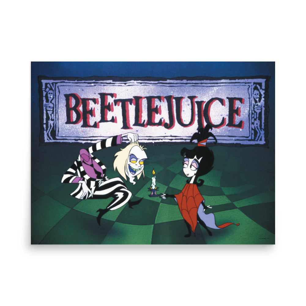 Beetlejuice Opening Credits Premium Poster