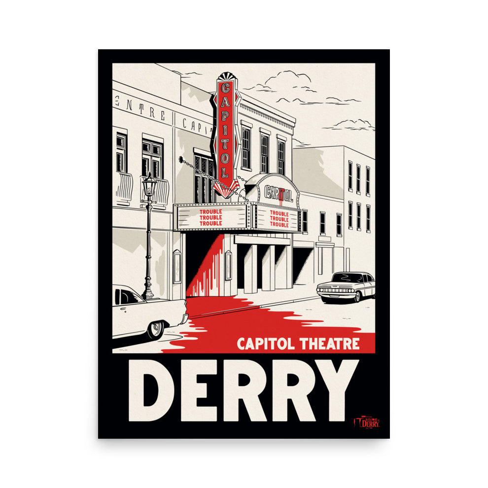 IT: Welcome to Derry Capitol Theatre Premium Poster