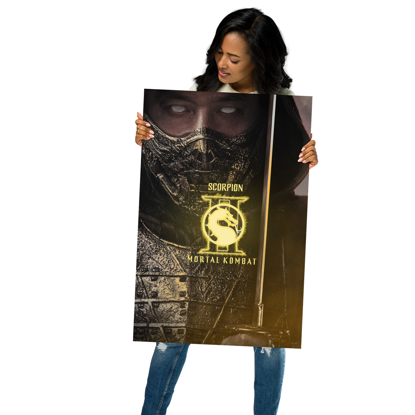 Mortal Kombat II Premium Poster Scorpion
