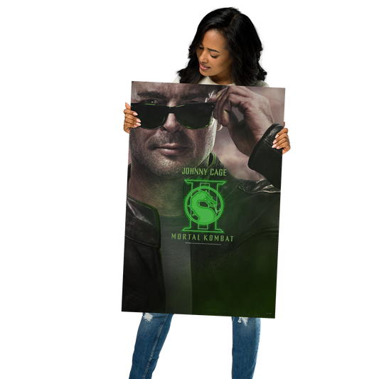 Mortal Kombat II Premium Poster Johnny Cage