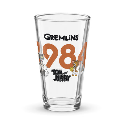 Tom and Jerry x Gremlins Mashups 1984 Pint Glass