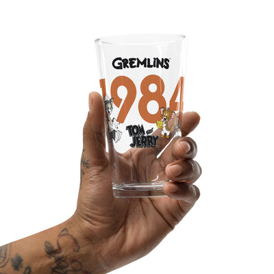 Tom and Jerry x Gremlins Mashups 1984 Pint Glass