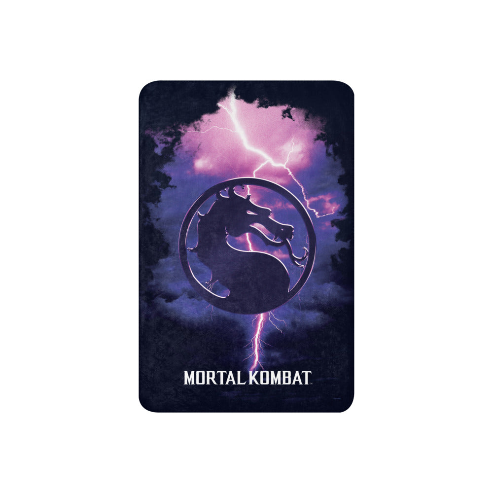 Mortal Kombat Storm Clouds Sherpa Blanket