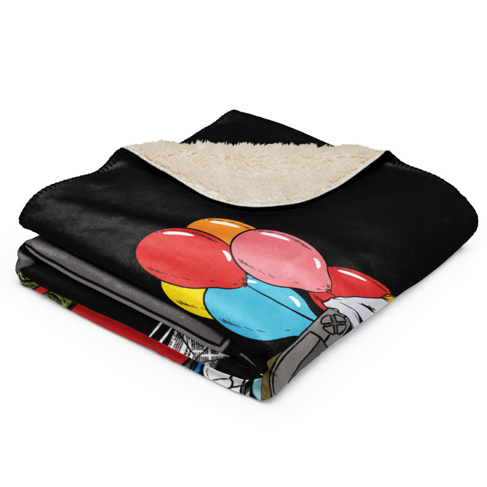 IT: The Movie Let's Watch Horror Movies Sherpa Blanket