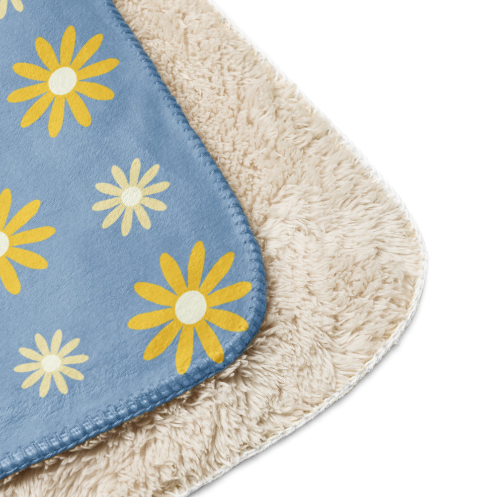 Gilmore Girls I Love You A Thousand Yellow Daisies Premium Sherpa Blanket
