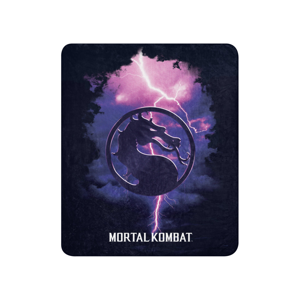 Mortal Kombat Storm Clouds Sherpa Blanket