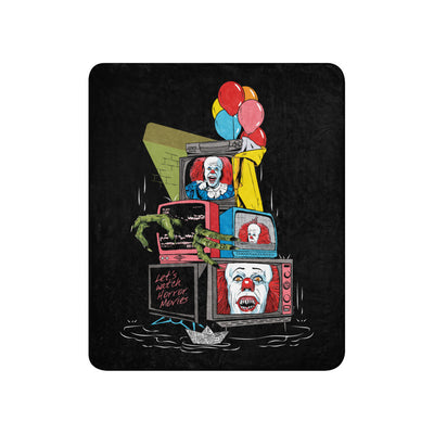IT: The Movie Let's Watch Horror Movies Sherpa Blanket 50 in x 60 in