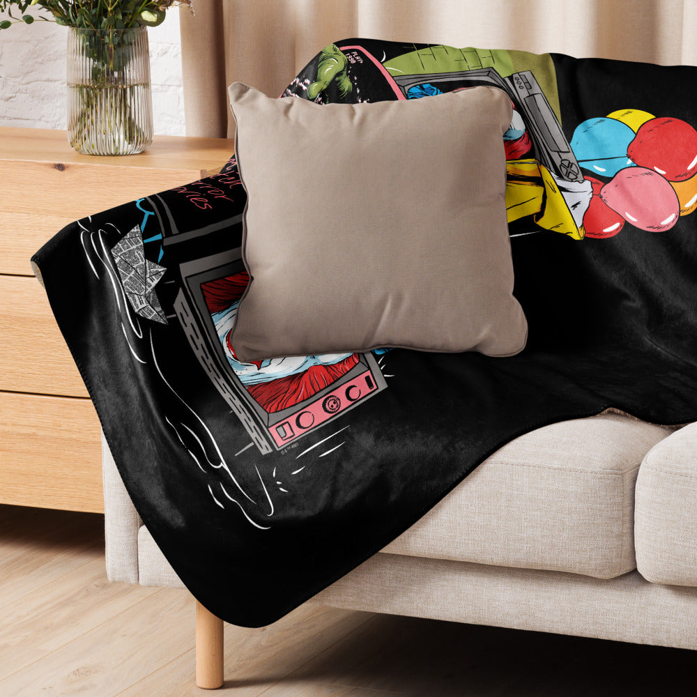 IT: The Movie Let's Watch Horror Movies Sherpa Blanket