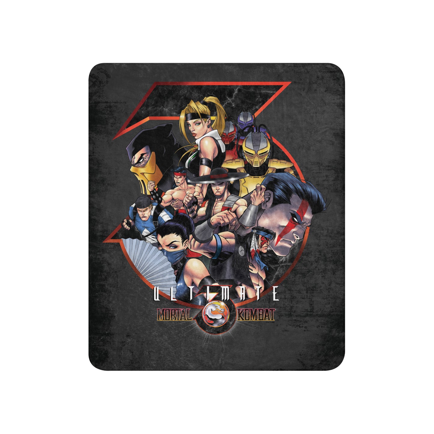 Mortal Kombat Klassic Ultimate MK3 Sherpa Blanket