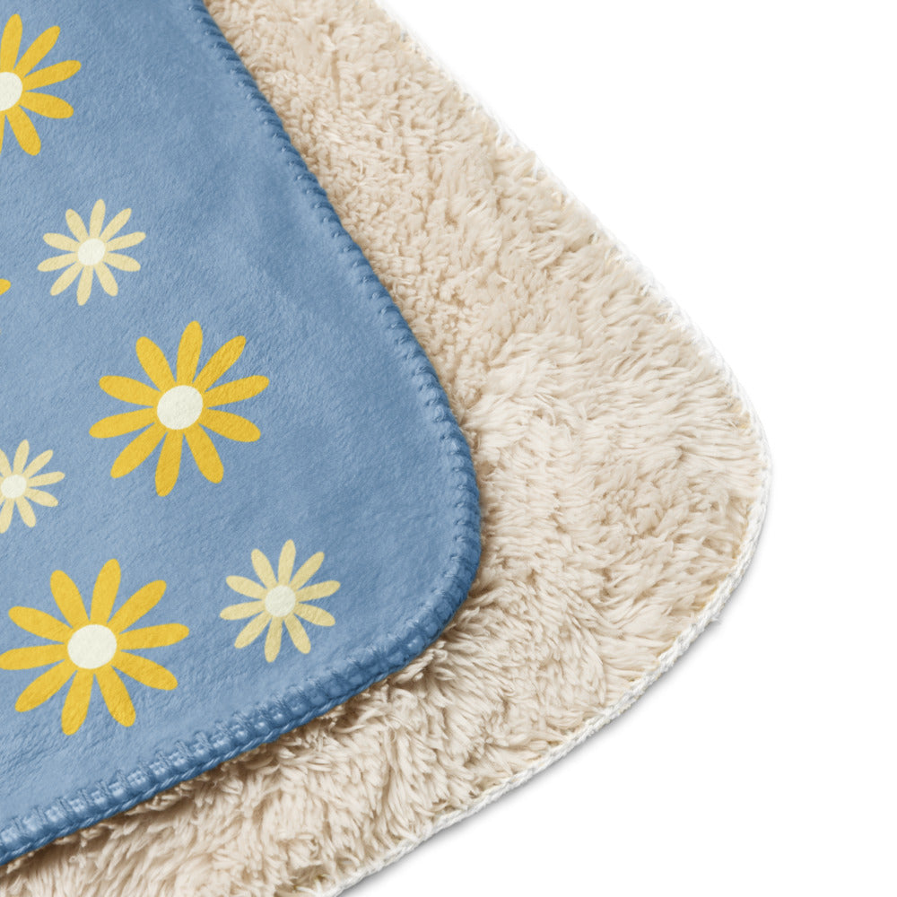 Gilmore Girls I Love You A Thousand Yellow Daisies Premium Sherpa Blanket
