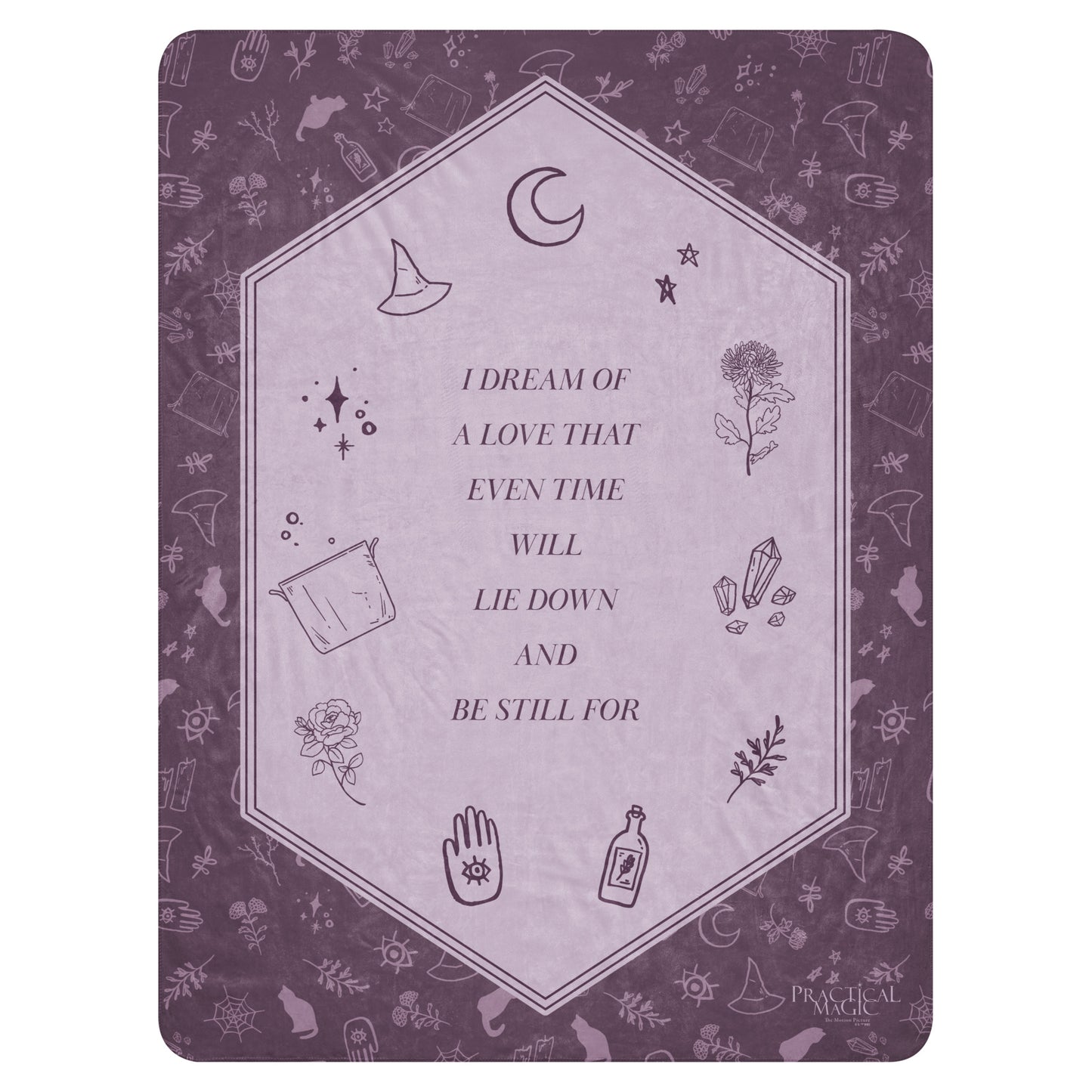Practical Magic Sherpa Blanket Dream of Love