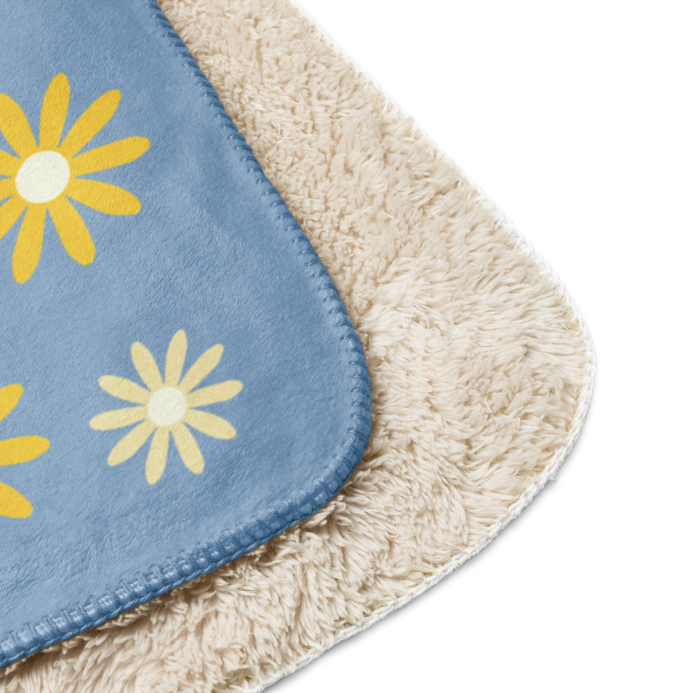 Gilmore Girls I Love You A Thousand Yellow Daisies Premium Sherpa Blanket