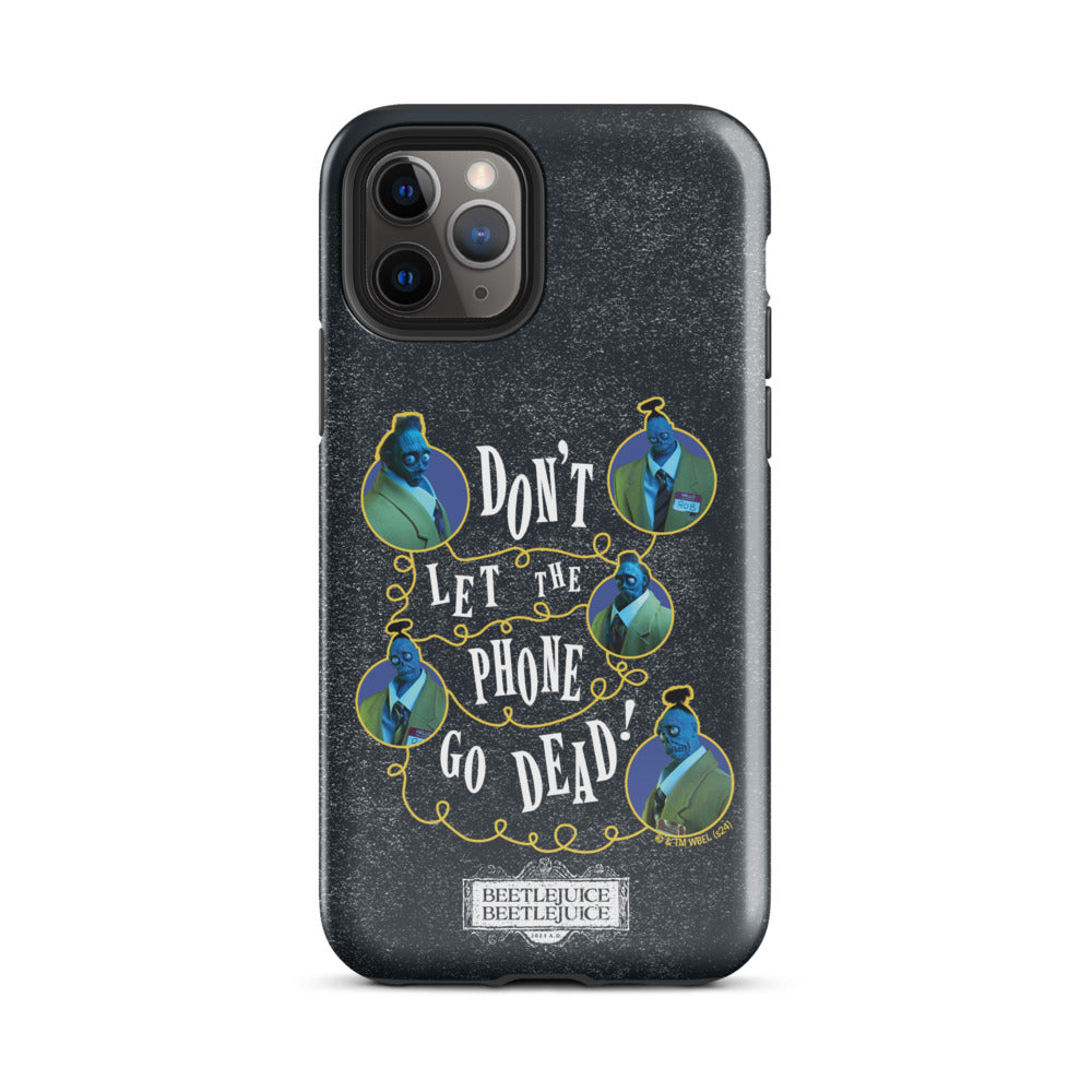 Beetlejuice Beetlejuice Don't Let the Phone Go Dead! iPhone Tough Case