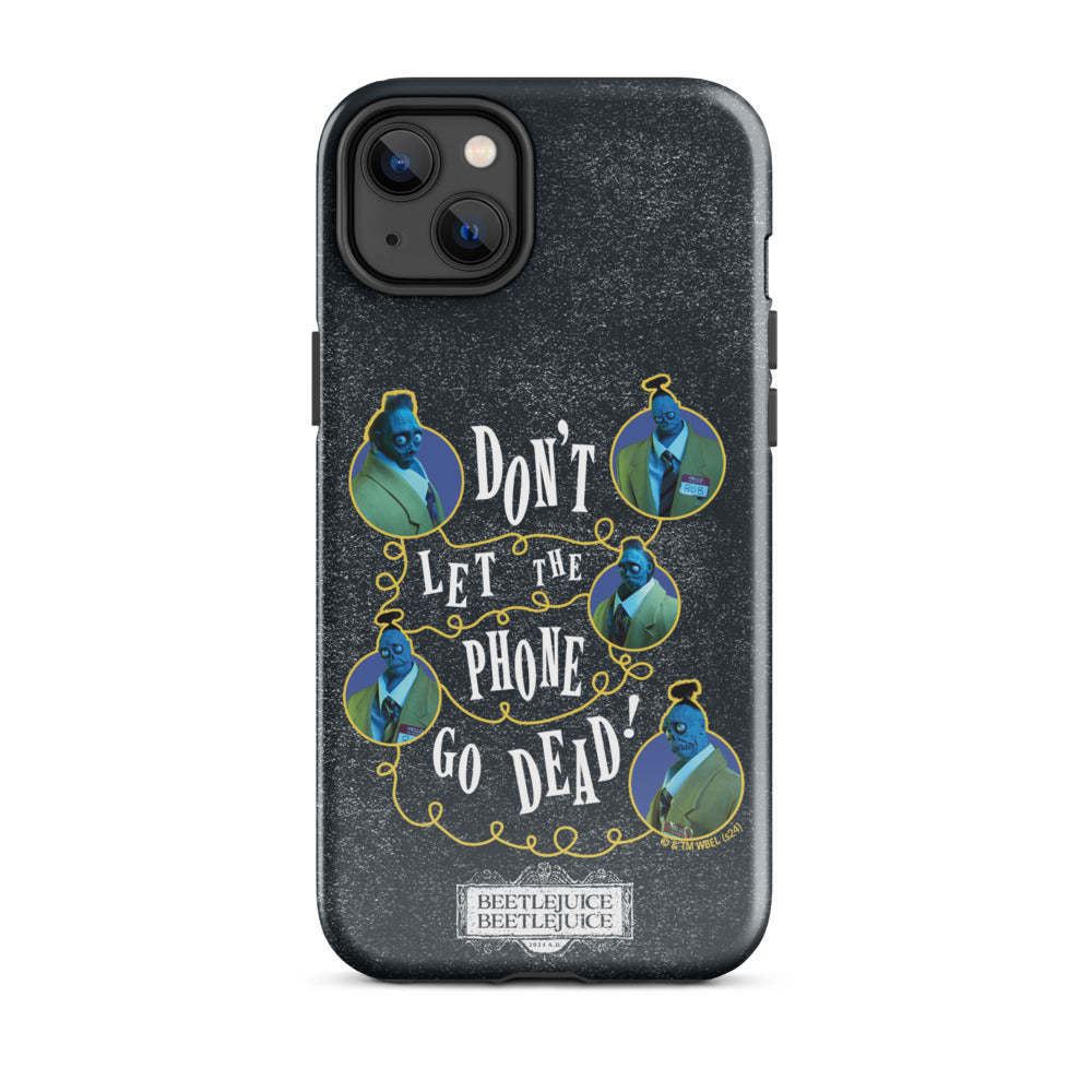 Beetlejuice Beetlejuice Don't Let the Phone Go Dead! iPhone Tough Case