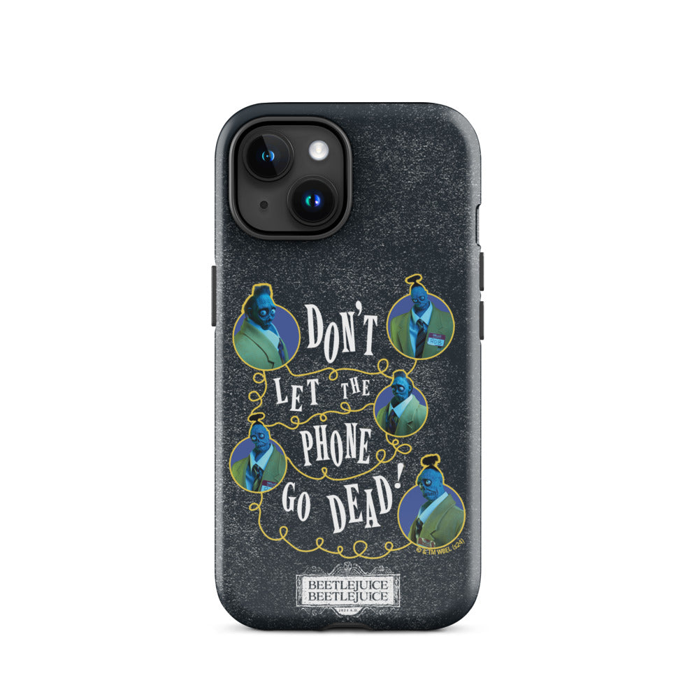 Beetlejuice Beetlejuice Don't Let the Phone Go Dead! iPhone Tough Case