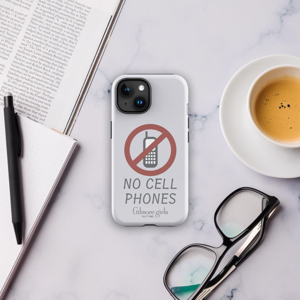 Gilmore Girls No Cell Phones iPhone Case