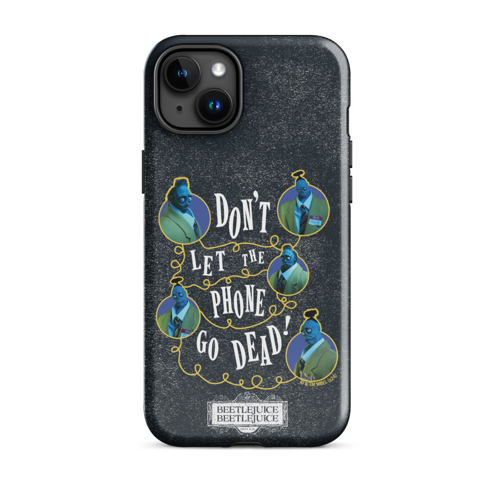 Beetlejuice Beetlejuice Don't Let the Phone Go Dead! iPhone Tough Case