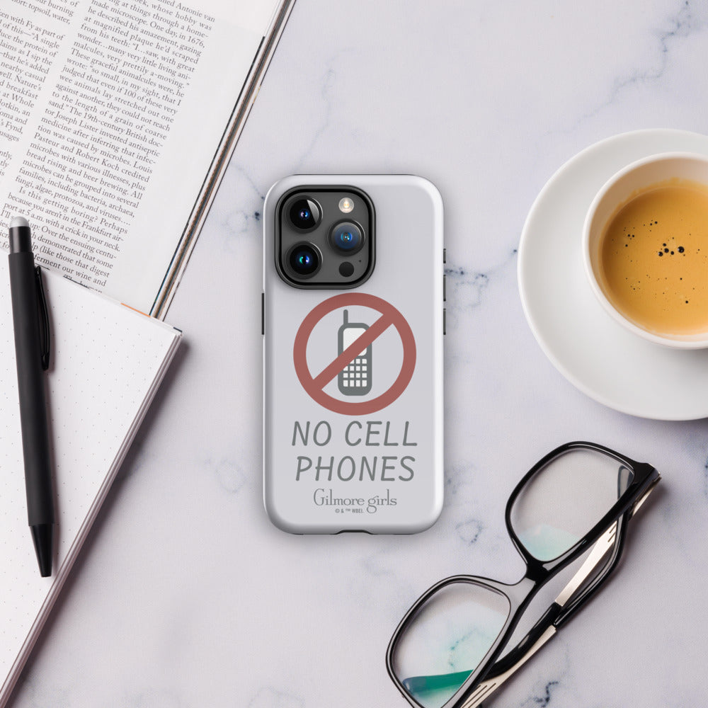 Gilmore Girls No Cell Phones iPhone Case