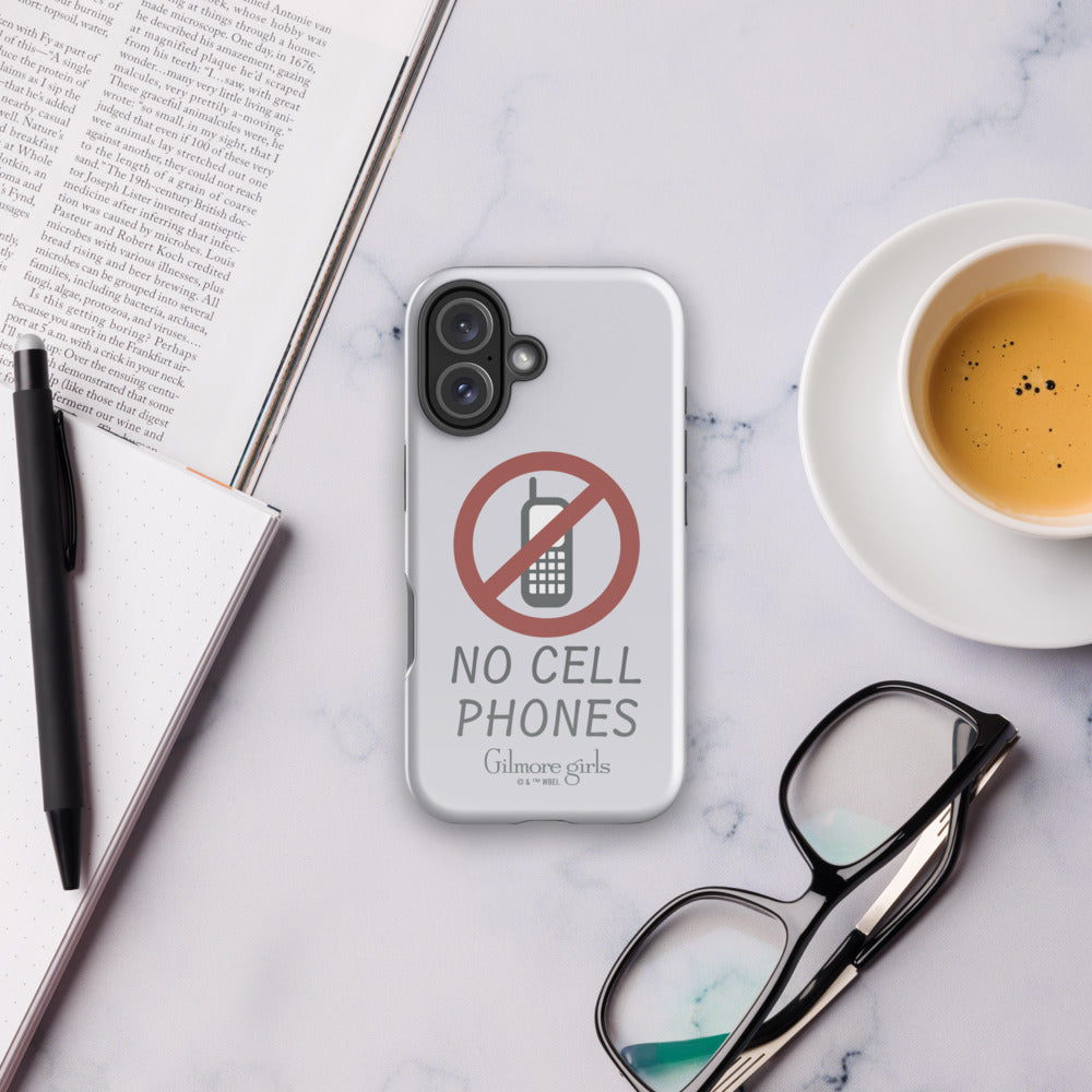 Gilmore Girls No Cell Phones iPhone Case
