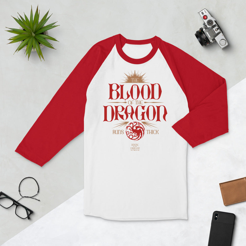 House of the Dragon The Blood of the Dragon Raglan Shirt