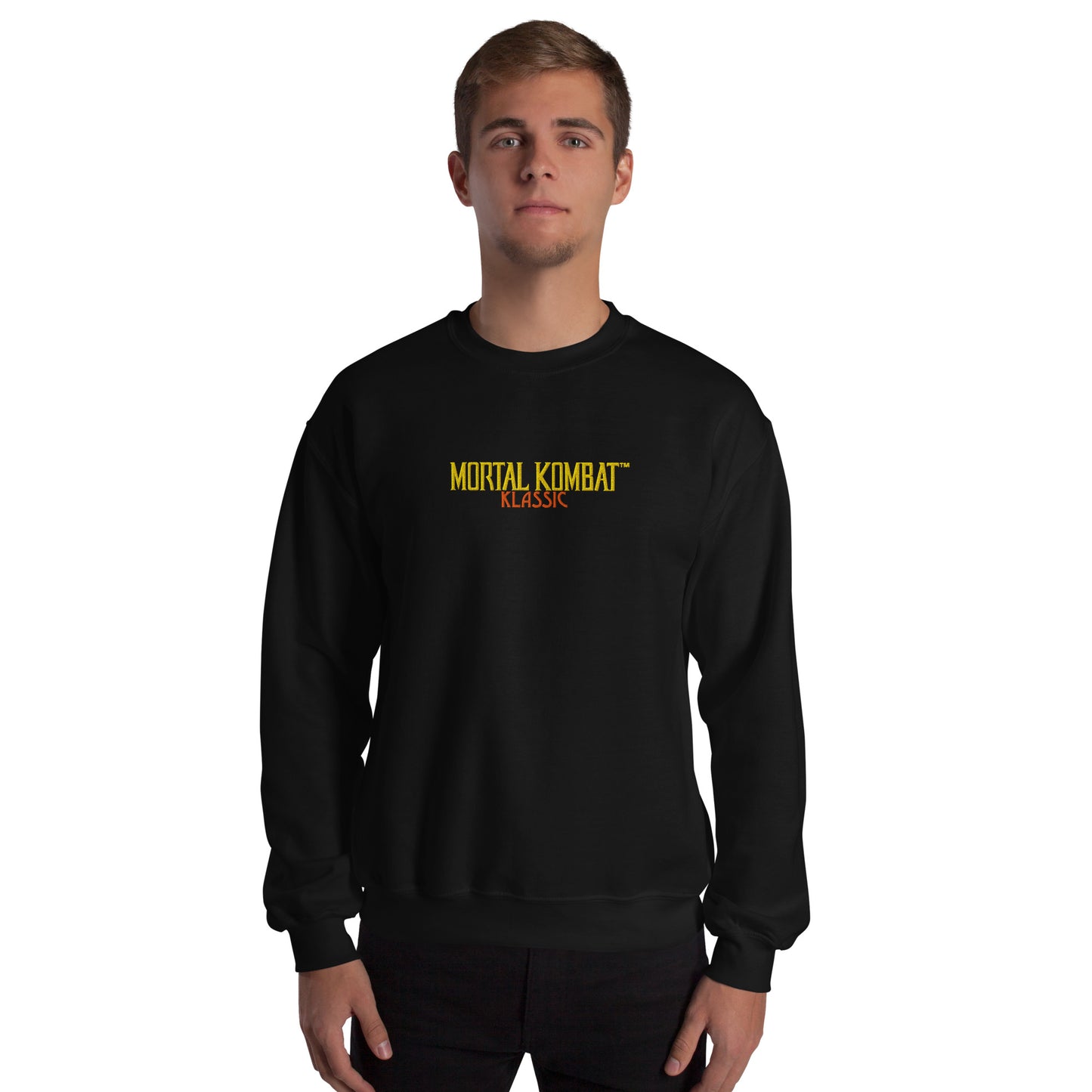 Mortal Kombat Klassic Embroidered Sweatshirt Reptile