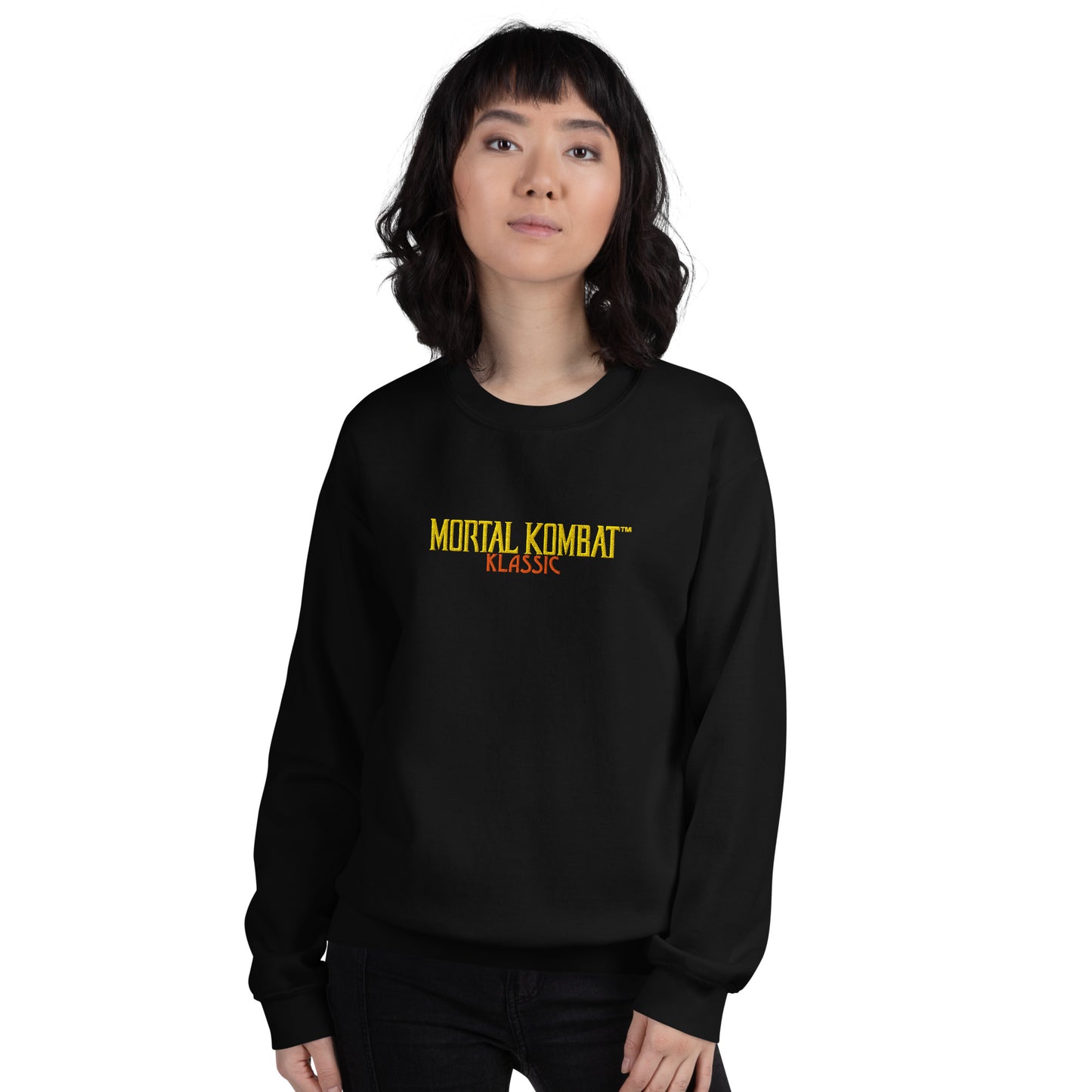 Mortal Kombat Klassic Embroidered Sweatshirt Reptile