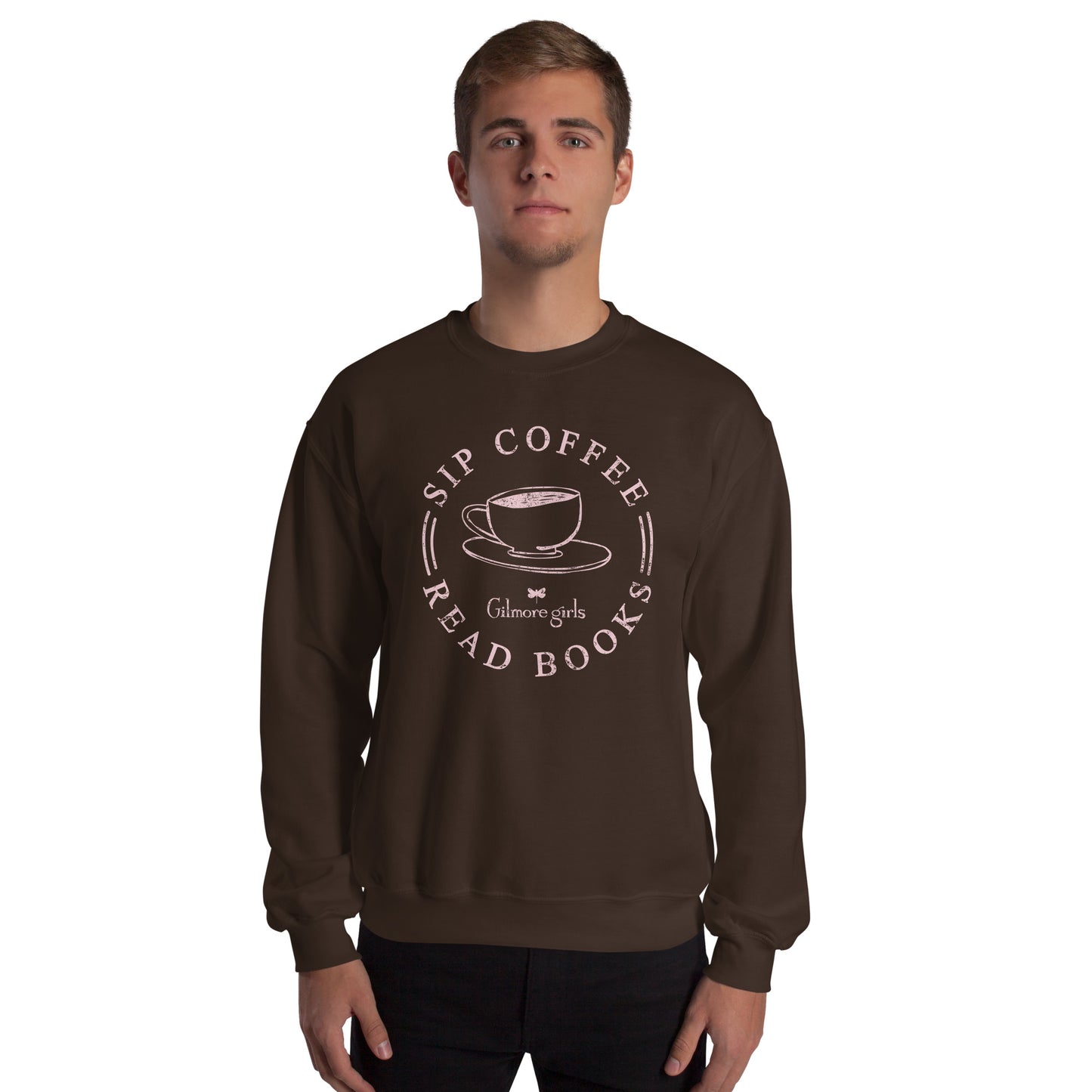 Gilmore Girls Sweatshirt Sip Coffee Read Books