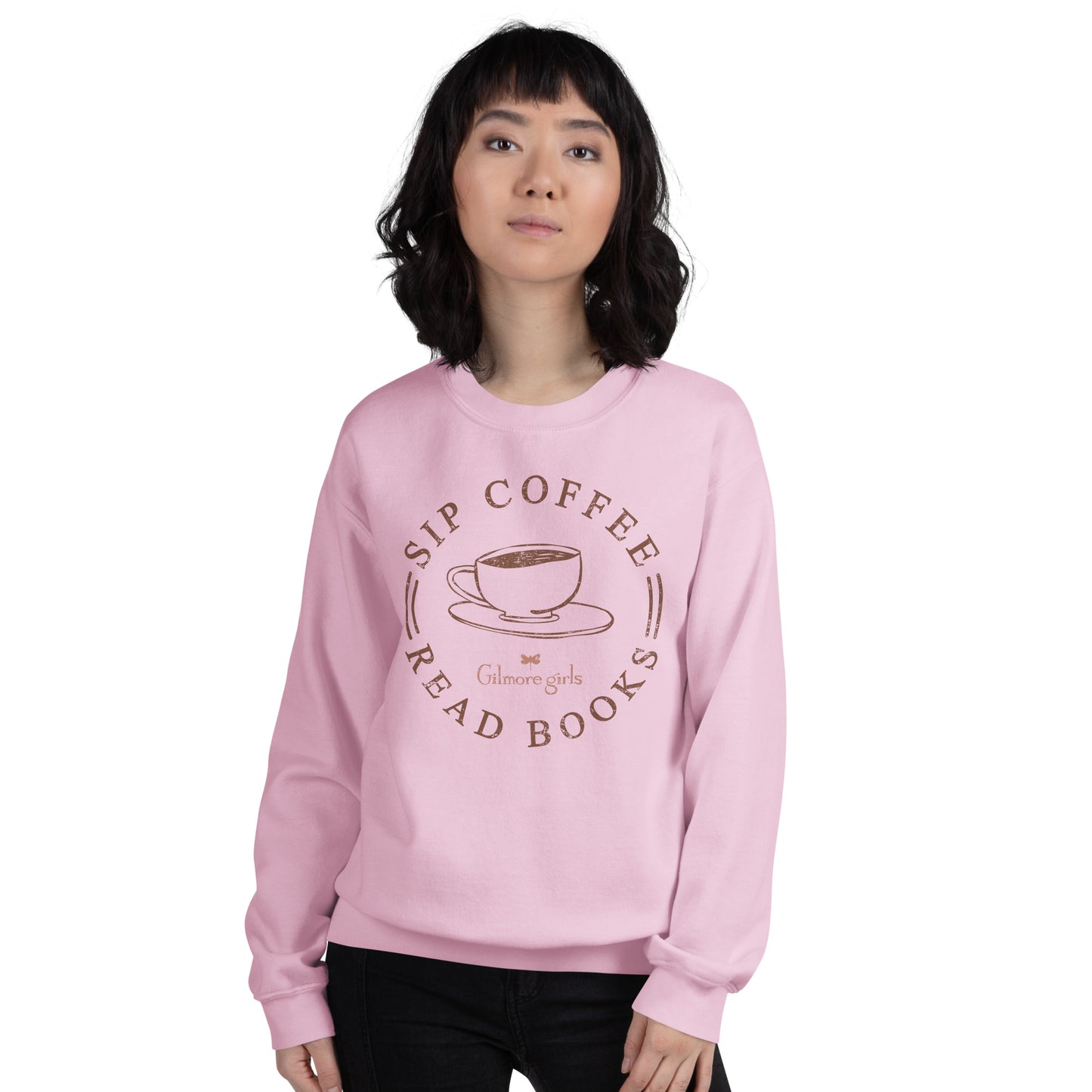Gilmore Girls Sweatshirt Sip Coffee Read Books