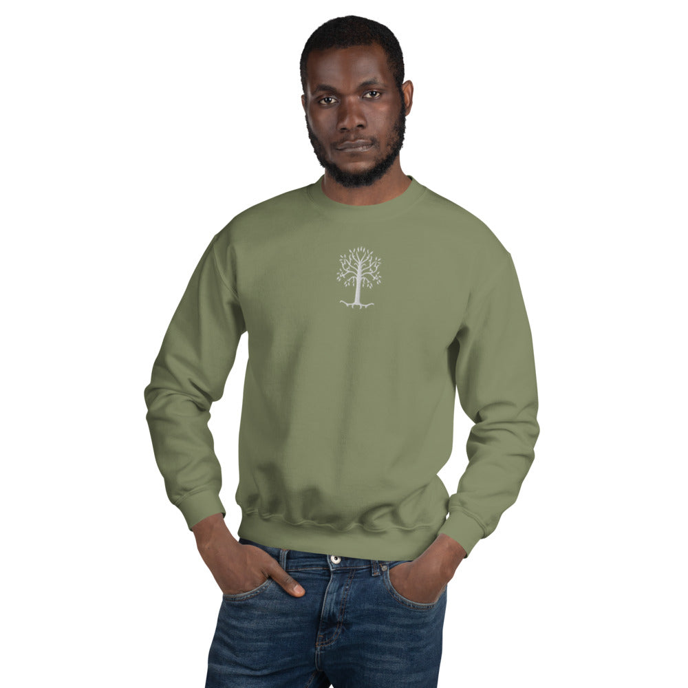 The Lord of the Rings Embroidered Tree Of Gondor Crewneck Sweatshirt