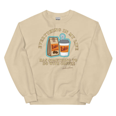 Gilmore Girls Everything in My Life Crewneck Sweatshirt