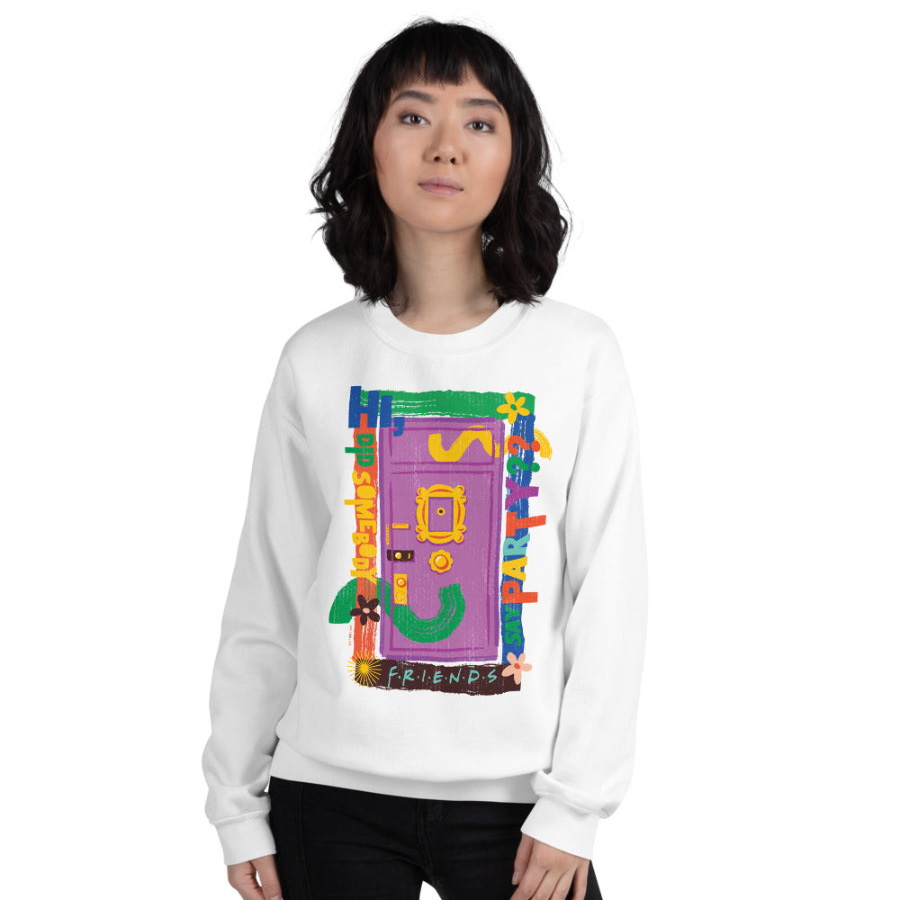 Friends Did Somebody Say Party? Crewneck Sweatshirt