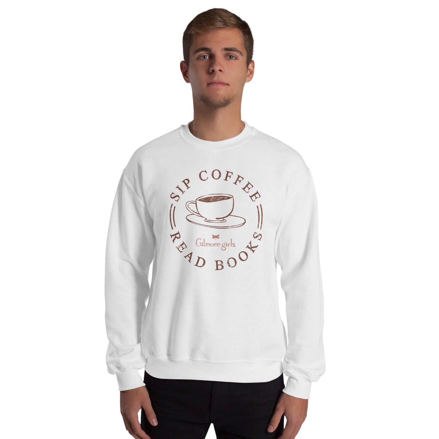 Gilmore Girls Sweatshirt Sip Coffee Read Books