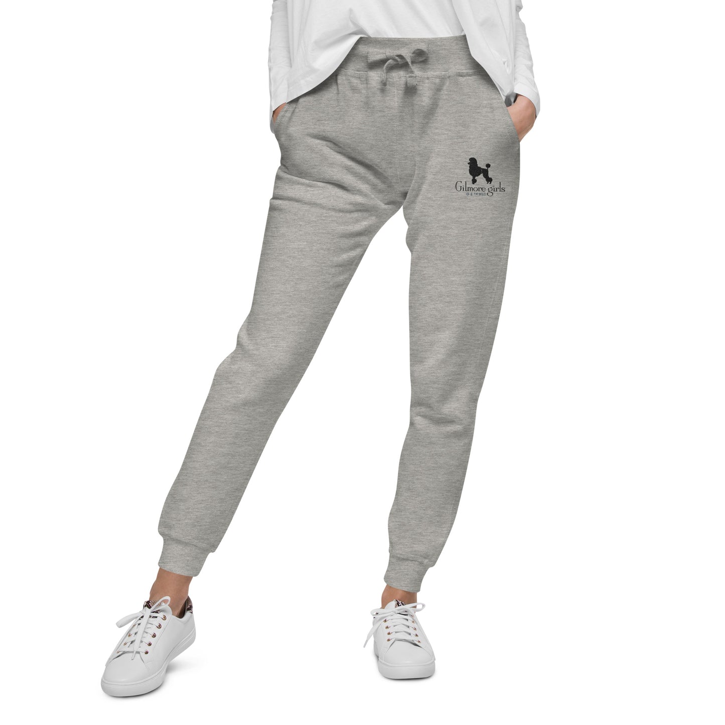 Gilmore Girls Embroidered Sweatpants Oy with the Poodles Already