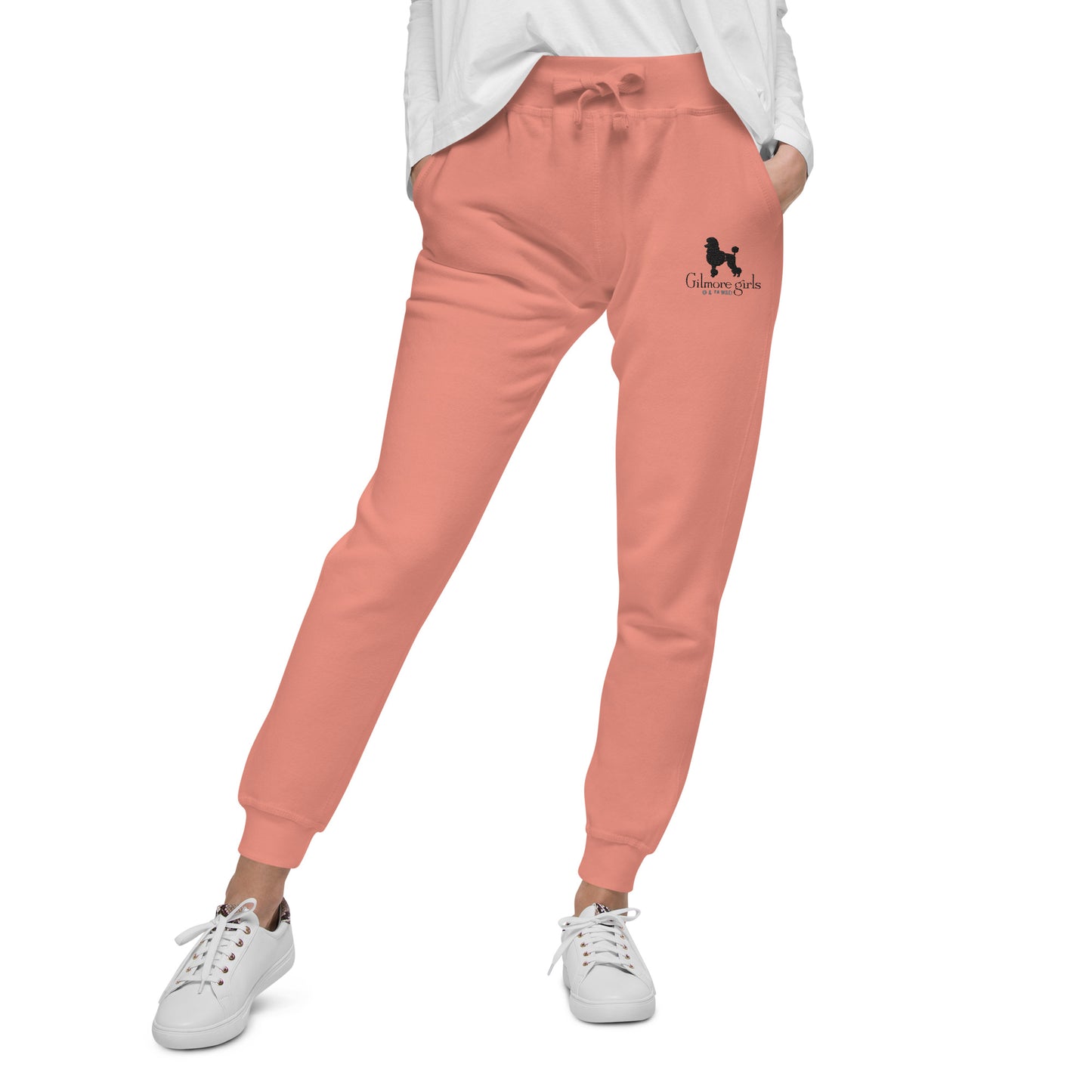 Gilmore Girls Embroidered Sweatpants Oy with the Poodles Already