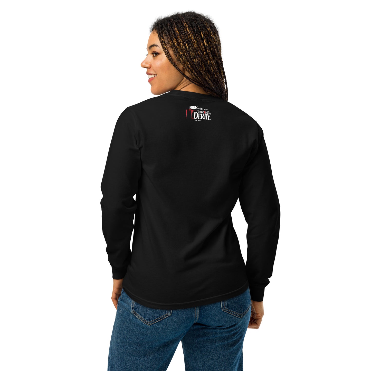 IT: Welcome to Derry What Are You Comfort Colors Heavyweight Long Sleeve Shirt